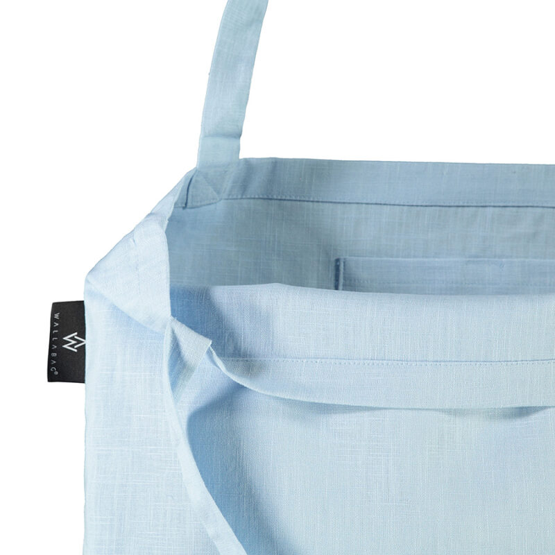 Wallabag Linnen Baby Blue
