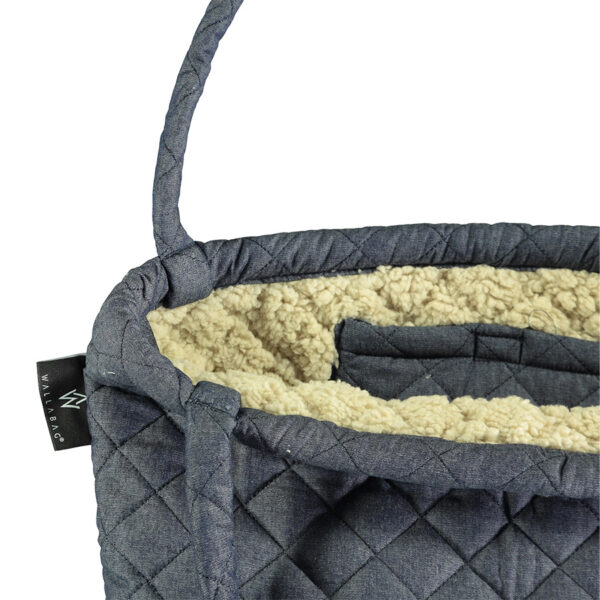 Wallabag Denim Stepped Blue