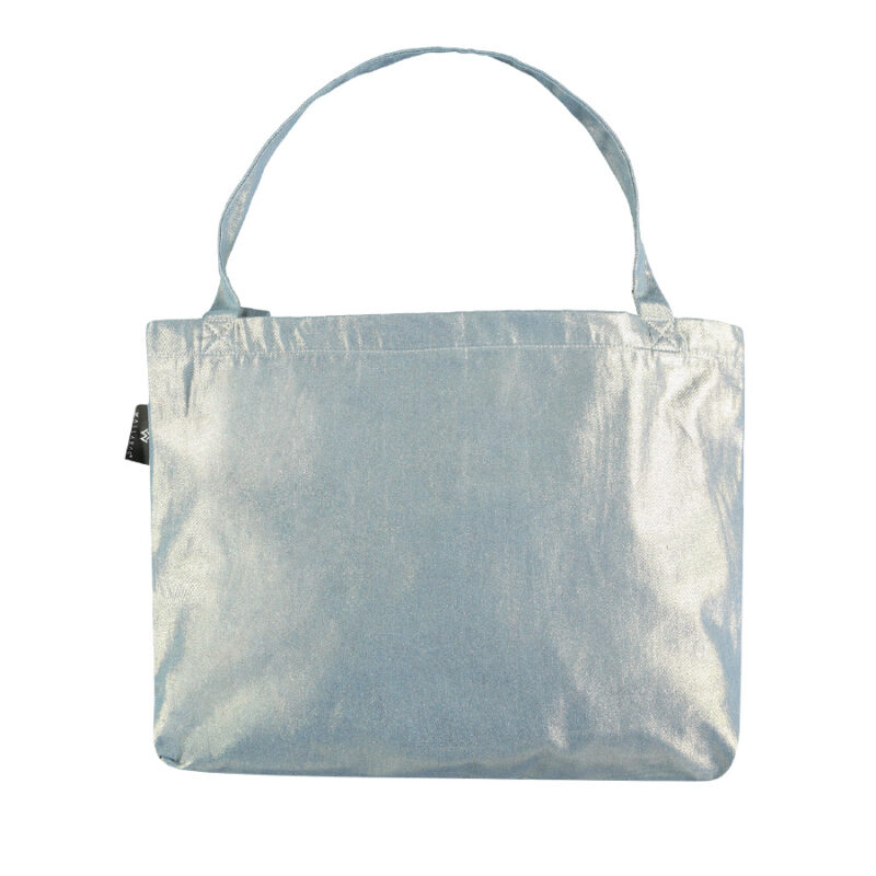 Wallabag Metallic Denim Gold Blue