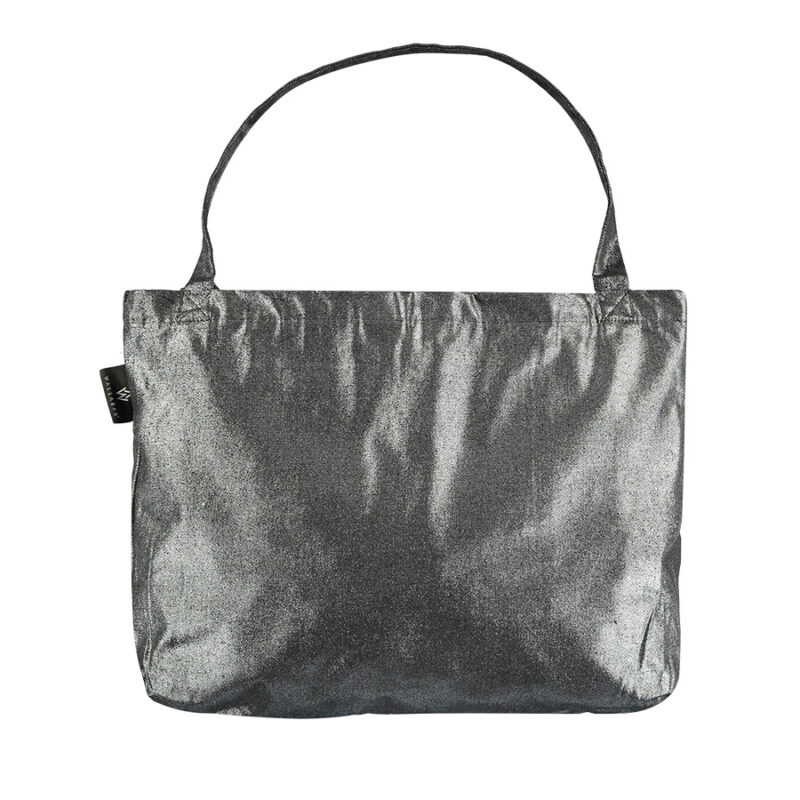 Wallabag-Metallic-Denim-Silver-Black-1 Wallabag Metallic Denim Silver Black
