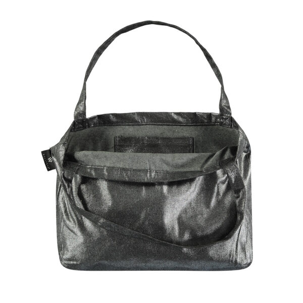 Wallabag-Metallic-Denim-Silver-Black-2 Wallabag Metallic Denim Silver Black