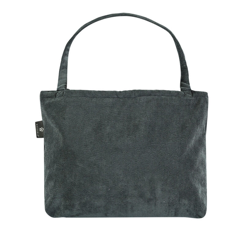 Wallabag Structure Corduroy Black