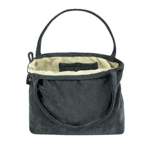 Wallabag Structure Corduroy Black