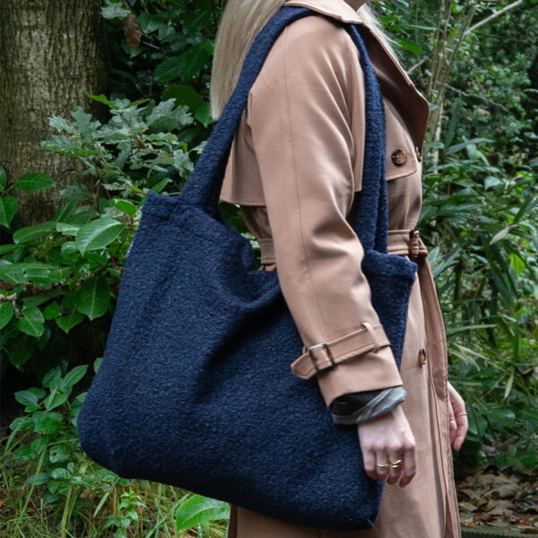 Wallabag Teddy Dark Blue