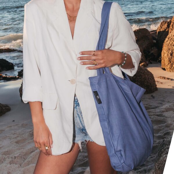 Wallabag Linnen Indigo